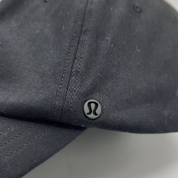 Brand New Lululemon Women's Size L/XL Black Structured Ball Cap Hat Twill - Picture 3 of 9